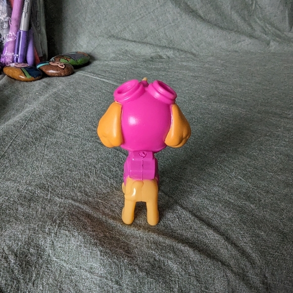 Paw Patrol Skye Action Pack Figure Toy pink tan pup dog Nickelodeon Viacom 2.5in - Picture 8 of 9